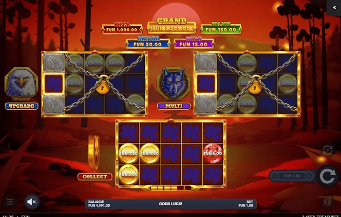 3 Apex Treasures - Hold & Win sprožen z volčjo tablo
